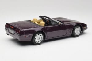 Chevrolet Corvette C4 LT4 Cabriolet Lila Metallic Maisto 1:18 50277 Metall — bild 3 av 8
