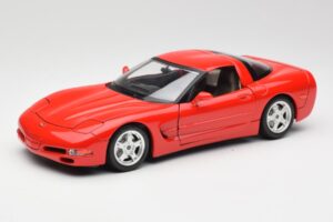 Chevrolet Corvette C5 Röd Bburago 1:18 3066 Metall