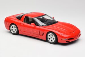Chevrolet Corvette C5 Röd Bburago 1:18 3066 Metall — bild 6 av 8