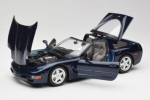 Chevrolet Corvette C5 Nassau Blå Bburago 1:18 30166 Metall — bild 2 av 8