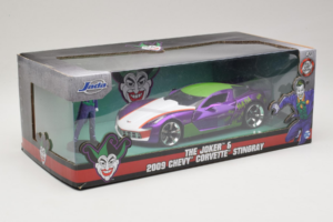 Chevrolet Corvette C6 Stingray The Joker With Figure Jada 1:24 253255020 Metall — bild 2 av 3