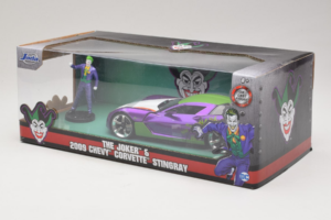Chevrolet Corvette C6 Stingray The Joker With Figure Jada 1:24 253255020 Metall — bild 3 av 3