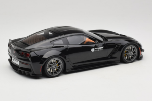 Chevrolet Corvette C7 Prior Design Svart GT Spirit 1:18 GT249 Resin — bild 2 av 6