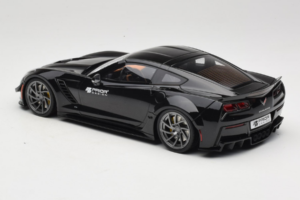 Chevrolet Corvette C7 Prior Design Svart GT Spirit 1:18 GT249 Resin — bild 5 av 6