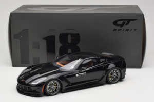 Chevrolet Corvette C7 Prior Design Svart GT Spirit 1:18 GT249 Resin — bild 6 av 6