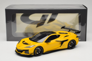Chevrolet Corvette C8 ZR1 Gul GT Spirit 1:18 GT528 Resin — bild 6 av 6