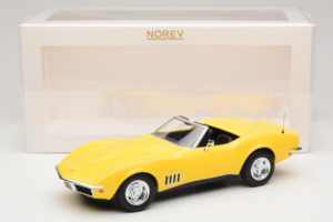 Chevrolet Corvette C3 Cabriolet Daytona Yellow Norev 1:18 189039 Metall — bild 6 av 6
