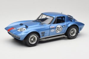 Chevrolet Corvette Grand Sport GT #80 R. Penske Chevrolet Nassau Speed Week 1963 Exoto 1:18 RLG18022 Metall