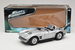 Chevrolet Corvette Grand Sport Silver Fast & Furious Greenlight 1:18 12842 Metall — bild 6 av 6