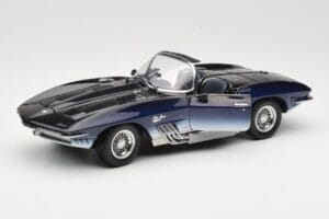 Chevrolet Corvette Mako Shark Mörkblå UT Models 1:18 21061 Metall — bild 2 av 8