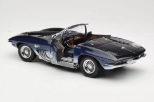 Chevrolet Corvette Mako Shark Mörkblå UT Models 1:18 21061 Metall — bild 5 av 8