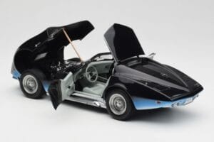 Chevrolet Corvette Manta Ray Blå AUTOart 1:18 71041 Metall — bild 5 av 8
