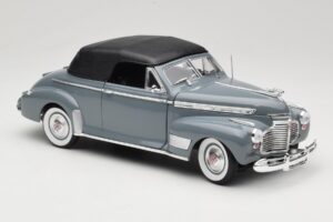 Chevrolet Deluxe Cabriolet Med Mjuktak Grå Eagles Race 1:18 7497276 Metall — bild 6 av 8