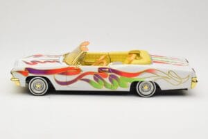 Chevrolet Impala Lowrider White Metallic Hot Wheels 1:18 27635 Metall — bild 4 av 8