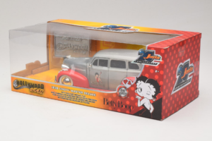 Chevrolet Master Deluxe Dark Silver Metallic Red Jada 1:24 253745012 Metall — bild 3 av 3