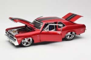 Chevrolet Nova SS Coupe Röd Maisto 1:18 31083-M1 Metall — bild 2 av 8