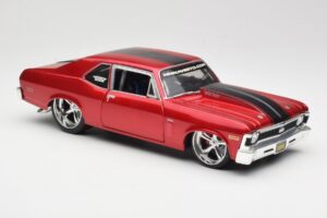 Chevrolet Nova SS Coupe Röd Maisto 1:18 31083-M1 Metall — bild 6 av 8