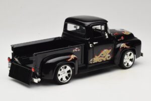 Chevrolet Old School Cody Project Truck & Chopper Set Joyride 1:18 33911 Metall — bild 3 av 8
