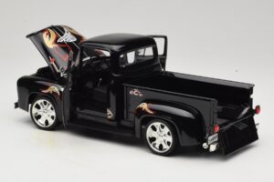 Chevrolet Old School Cody Project Truck & Chopper Set Joyride 1:18 33911 Metall — bild 5 av 8