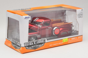 Chevrolet Pickup Bigtime Kustoms Röd Jada 1:24 96802 Metall — bild 2 av 3