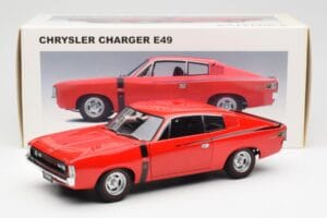 Chrysler Charger E49 Röd AUTOart 1:18 71505 Metall — bild 8 av 8