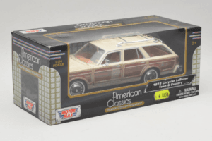 Chrysler LeBaron Town & Country Beige Motormax 1:24 MM7331BG Metall — bild 2 av 3