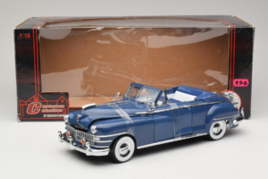 Chrysler New Yorker Blå Signature Models 1:18 CT-68629 Metall — bild 6 av 6