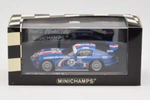 Dodge Viper GTS-R #57 Terrien / Cochet / Dayraut Le Mans 24 Hours 2001 Minichamps 1:43 400011457 Metall — bild 4 av 4