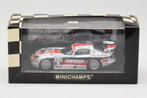 Dodge Viper GTS-R #58 C. Bouchut / Belloc / Monteiro Le Mans 24 Hours 2001 Minichamps 1:43 400011458 Metall — bild 4 av 4