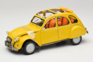 Citroen 2CV 6 Club Mimosa Yellow Norev 1:18 181496 Metall