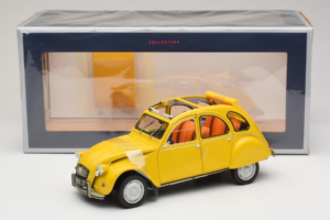 Citroen 2CV 6 Club Mimosa Yellow Norev 1:18 181496 Metall — bild 6 av 6