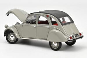 Citroen 2CV AZAM Rosa Grå Norev 1:18 181430 Metall — bild 2 av 3