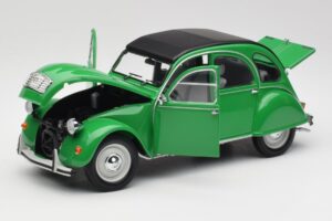 Citroen 2CV Bamboo Grön Minichamps 1:18 150111502 Metall — bild 2 av 8