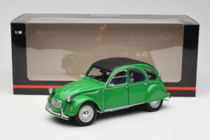Citroen 2CV Bamboo Grön Minichamps 1:18 150111502 Metall — bild 8 av 8