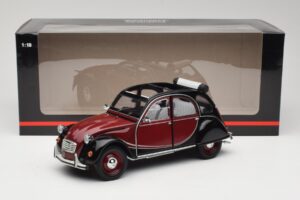 Citroen 2CV Charleston Röd Minichamps 1:18 150111501 Metall — bild 8 av 8