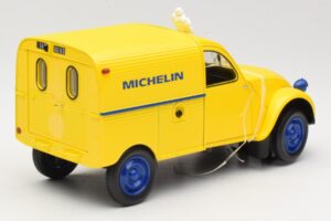Citroen 2CV Fourgonnette Michelin Bibendum Norev 1:18 181502 Metall — bild 2 av 6