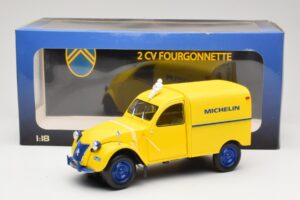 Citroen 2CV Fourgonnette Michelin Bibendum Norev 1:18 181502 Metall — bild 6 av 6