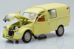 Citroen 2CV Furgonette AK350 Pastis Gul Norev 1:18 181488 Metall — bild 2 av 8