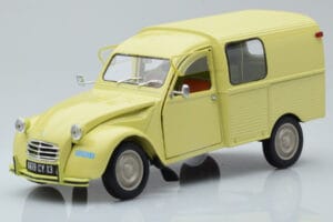 Citroen 2CV Furgonette AK350 Pastis Gul Norev 1:18 181488 Metall