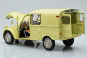 Citroen 2CV Furgonette AK350 Pastis Gul Norev 1:18 181488 Metall — bild 5 av 8