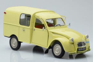 Citroen 2CV Furgonette AK350 Pastis Gul Norev 1:18 181488 Metall — bild 6 av 8
