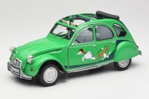 Citroen 2CV Grön Norev 1:18 181513 Metall