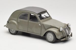 Citroen 2CV Grå Maisto 1:18 31834 Metall — bild 6 av 8
