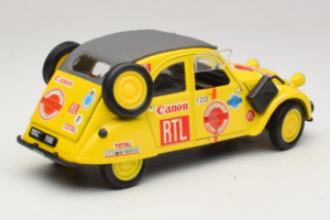 Citroen 2CV Rally Gul Maisto 1:18 56032 Metall — bild 2 av 6