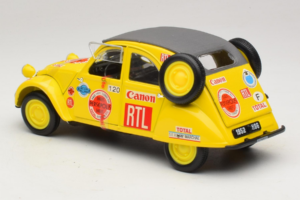Citroen 2CV Rally Gul Maisto 1:18 56032 Metall — bild 5 av 6