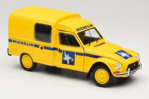 Citroen Acadiane Michelin Gul Solido 1:18 S1800406 Metall — bild 4 av 6