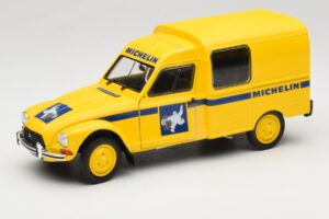 Citroen Acadiane Michelin Gul Solido 1:18 S1800406 Metall