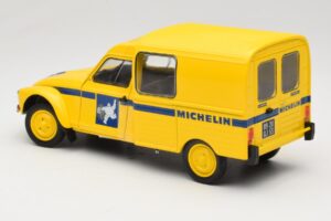 Citroen Acadiane Michelin Gul Solido 1:18 S1800406 Metall — bild 5 av 6