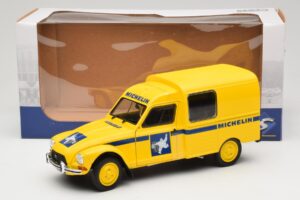 Citroen Acadiane Michelin Gul Solido 1:18 S1800406 Metall — bild 6 av 6