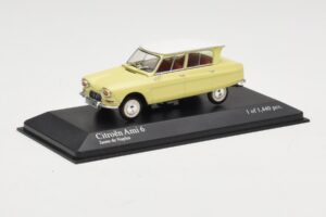 Citroen Ami 6 Gul Vit Minichamps 1:43 400111661 Metall — bild 2 av 4